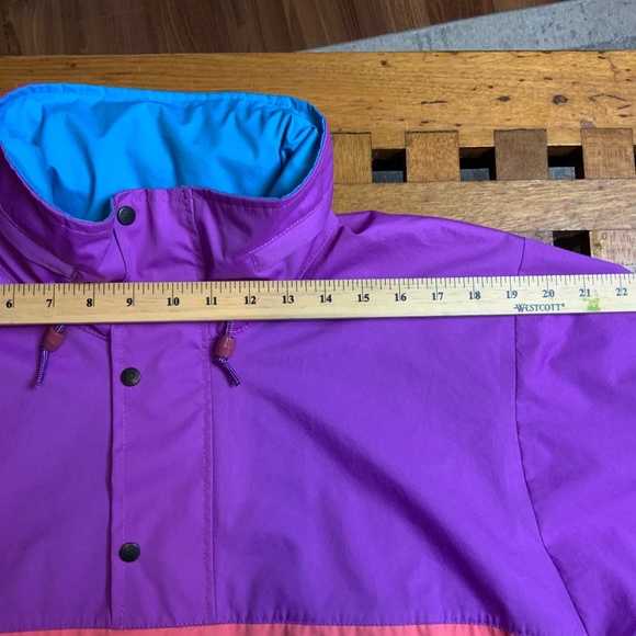 VINTAGE UNISEX SHELL JACKET , MADE IN GREAT BRITAIN SIZE MEDIUM - Picture 8 of 11